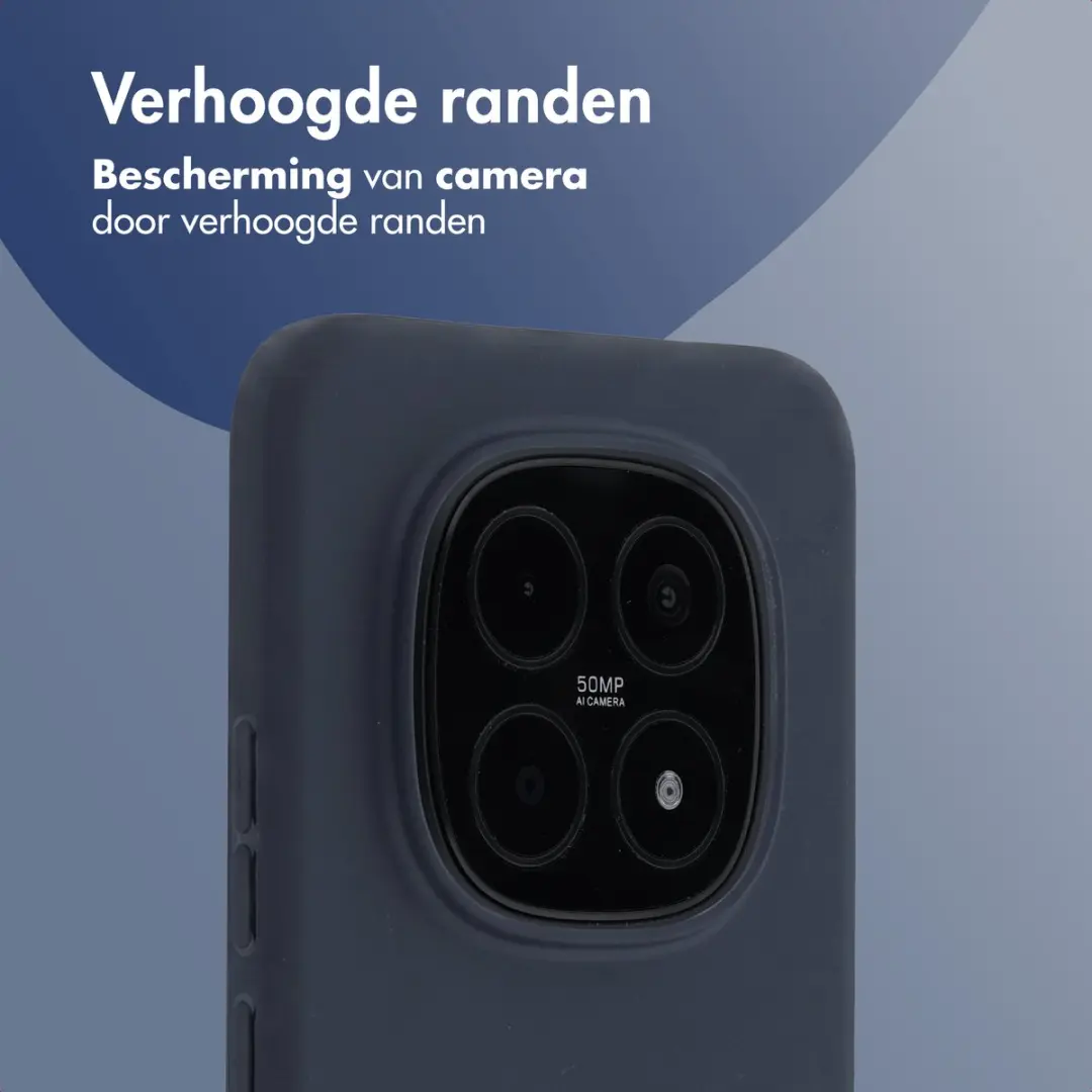 Imoshion Hoesje Xiaomi Redmi Note 15 Pro Plus 5G - Donkerblauw