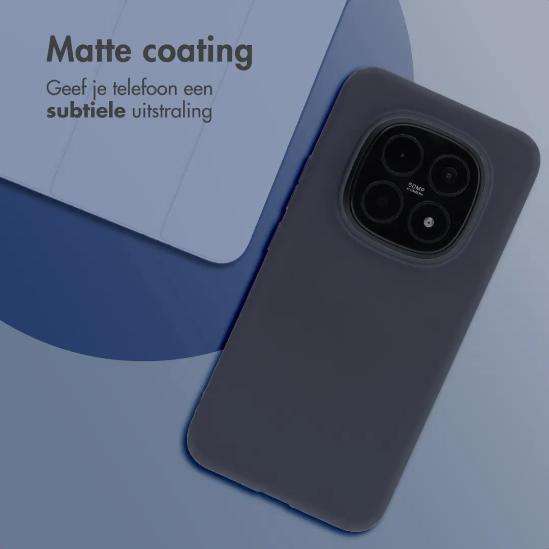 Imoshion Hoesje Xiaomi Redmi Note 15 Pro Plus 5G - Donkerblauw