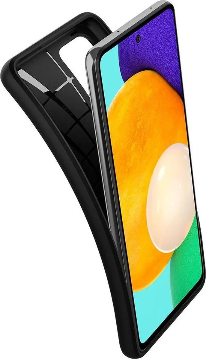 Spigen Core Armor Hoesje ACS02330 - Samsung Galaxy A72 - Zwart