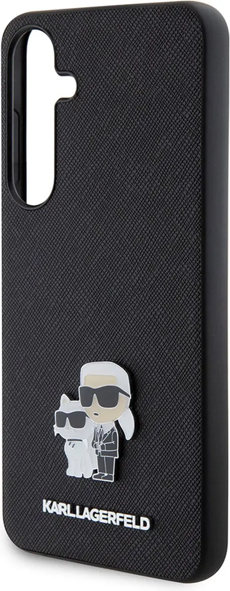Karl Lagerfeld Backcase Hoesje Samsung Galaxy S24+ - Zwart