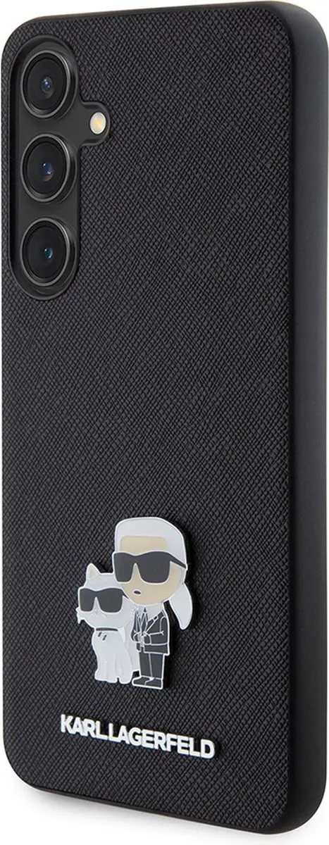 Karl Lagerfeld Backcase Hoesje Samsung Galaxy S24+ - Zwart