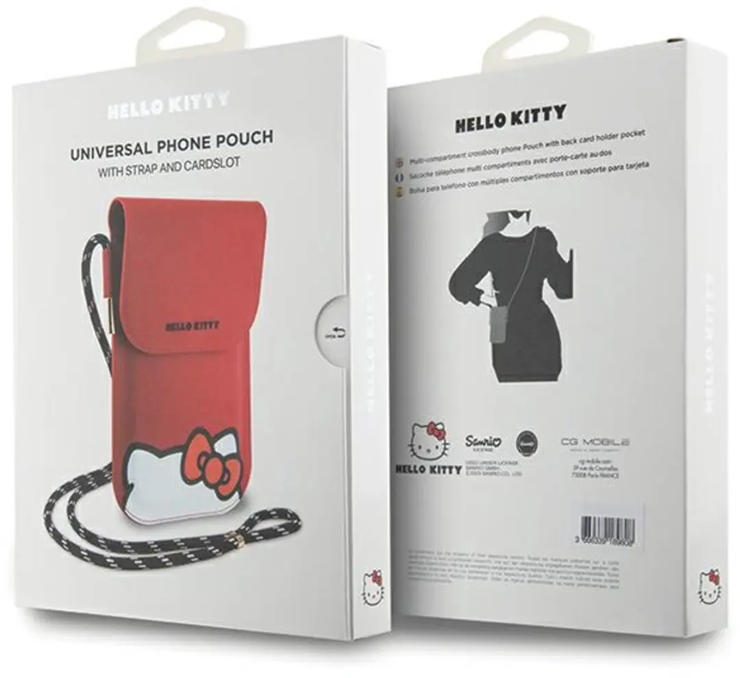 Hello Kitty Laptophoes - Rood - Universeel