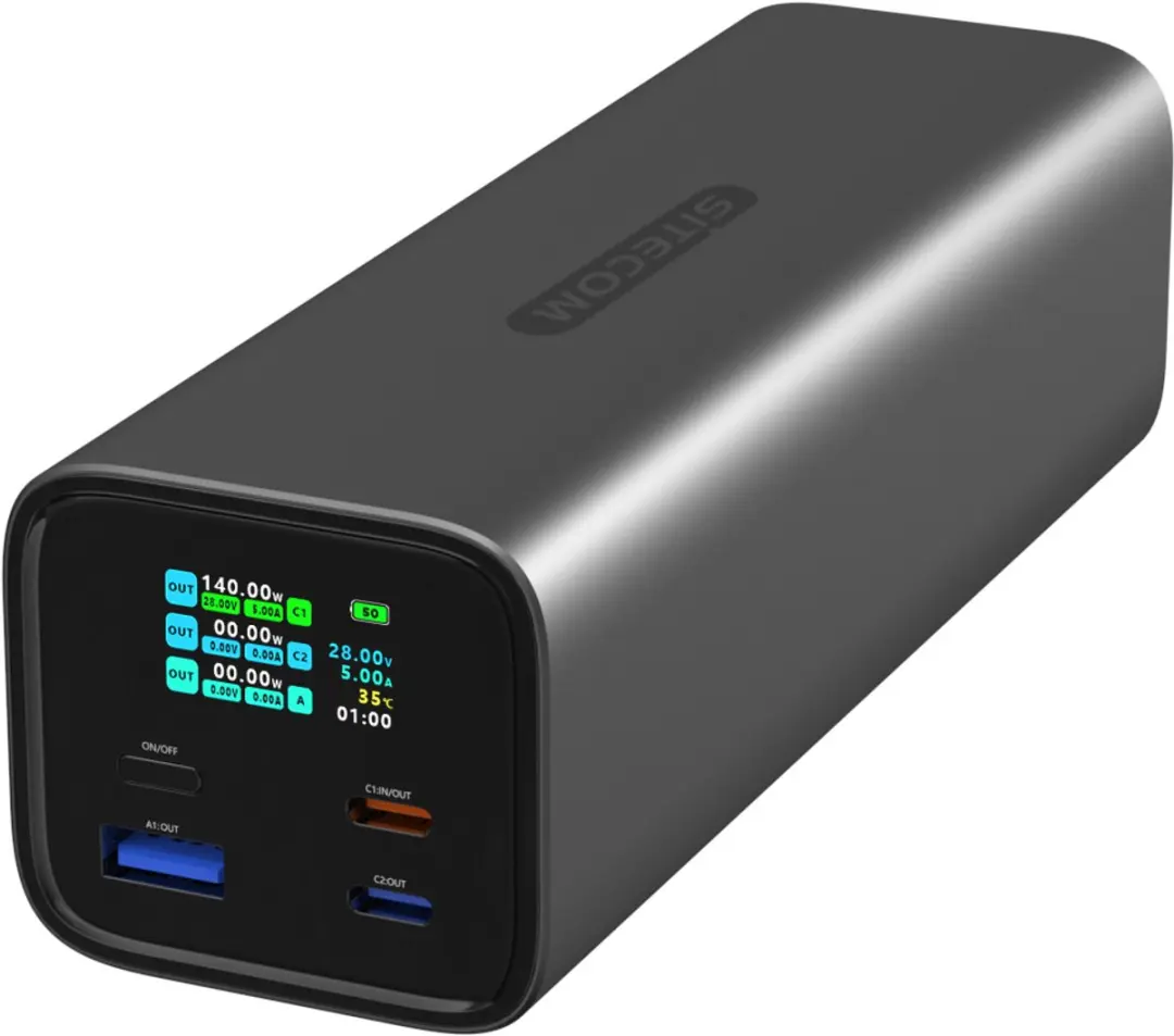 Sitecom PB-1002 Powerbank 27000mAh 140W - Zilver