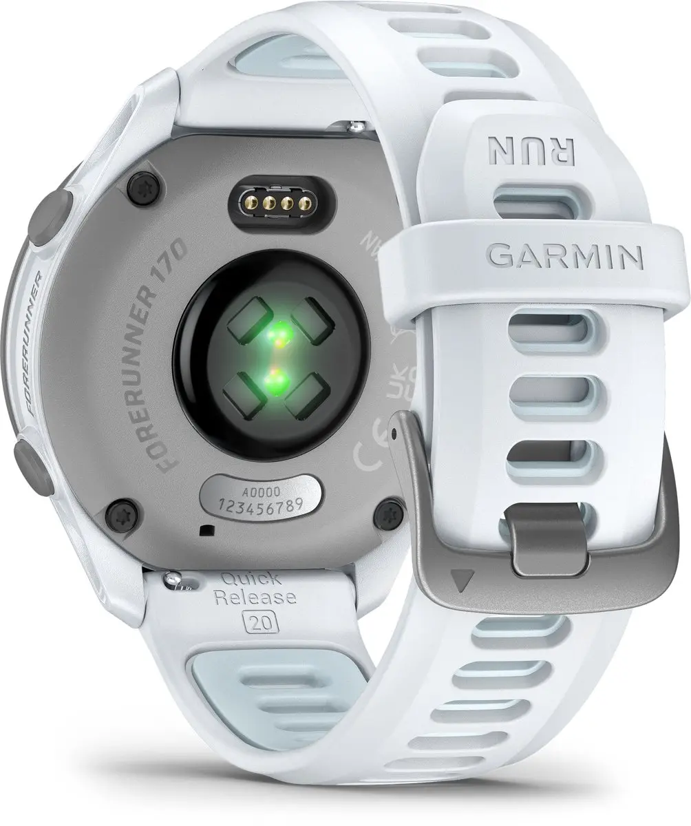 Garmin Forerunner 170 GPS Hardloophorloge - 43mm - Wit
