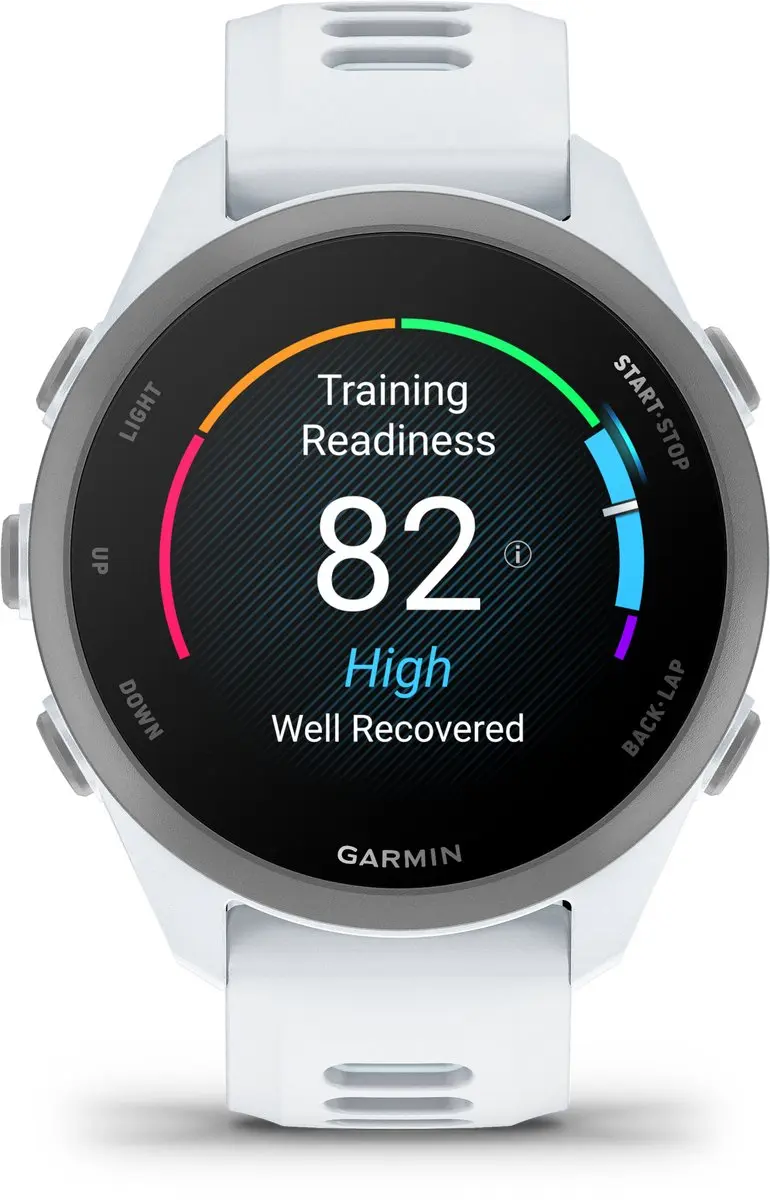 Garmin Forerunner 170 GPS Hardloophorloge - 43mm - Wit