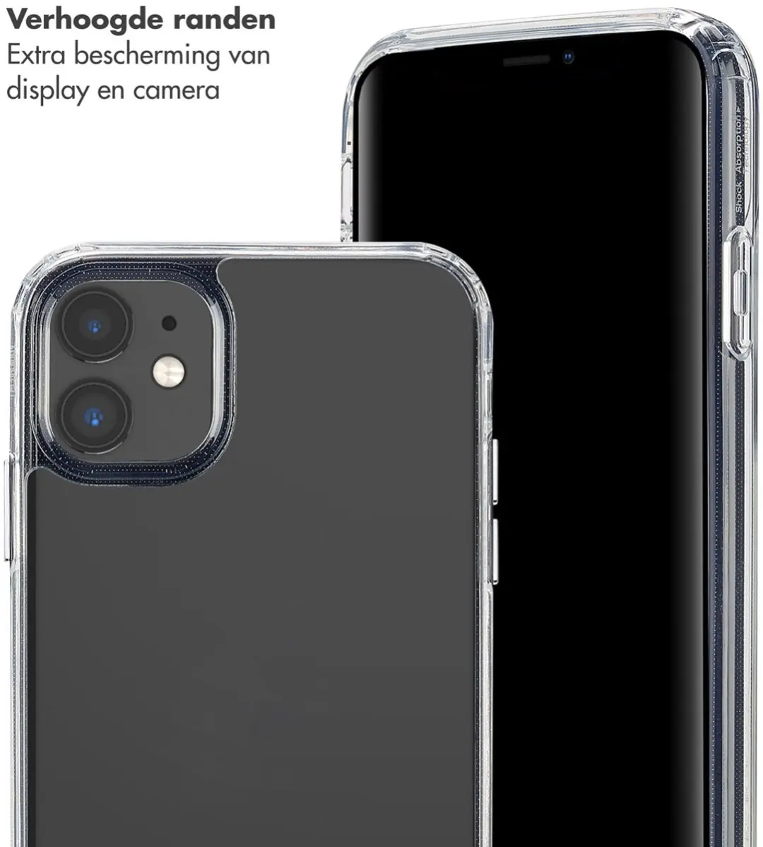 Selencia Transparant Hoesje iPhone 11 - Pearl White