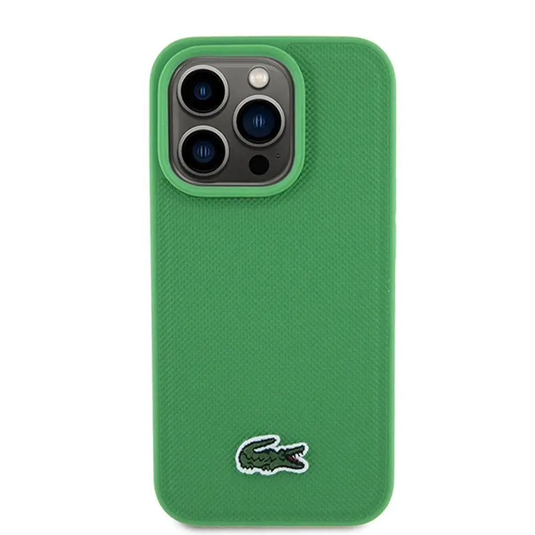 Lacoste Iconic Hoesje iPhone 15 Pro - Groen - MagSafe - afbeelding 2 van 6