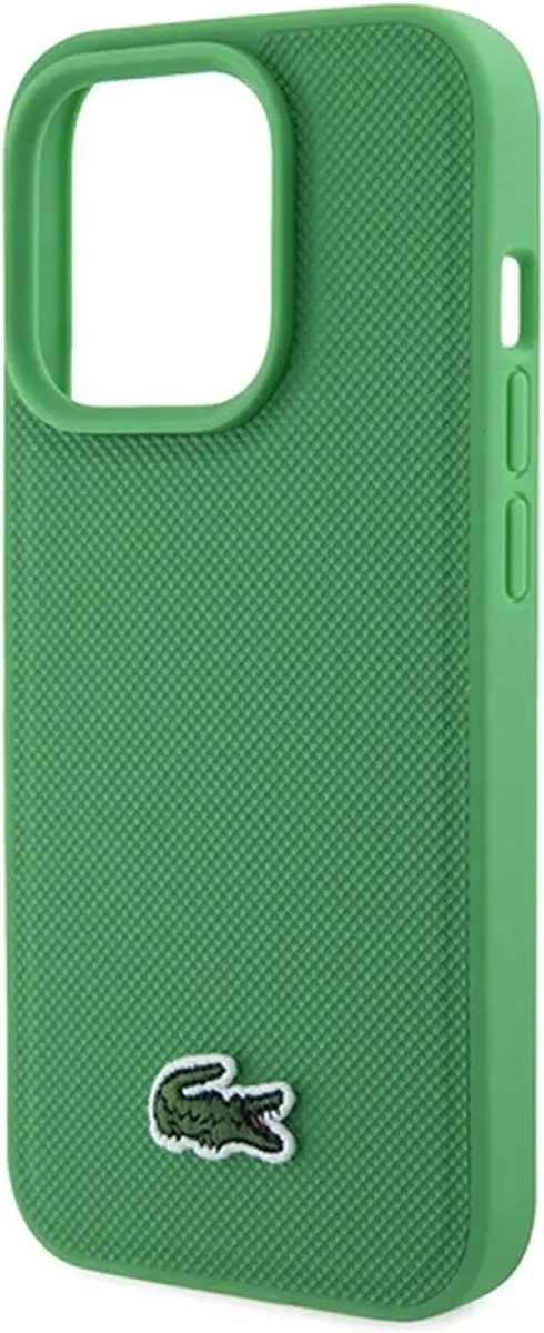 Lacoste Iconic Hoesje iPhone 15 Pro - Groen - MagSafe - afbeelding 4 van 6