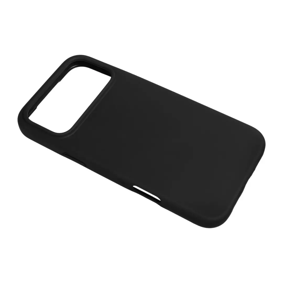 BMAX Siliconen Hoesje iPhone 17 Pro Max - Zwart