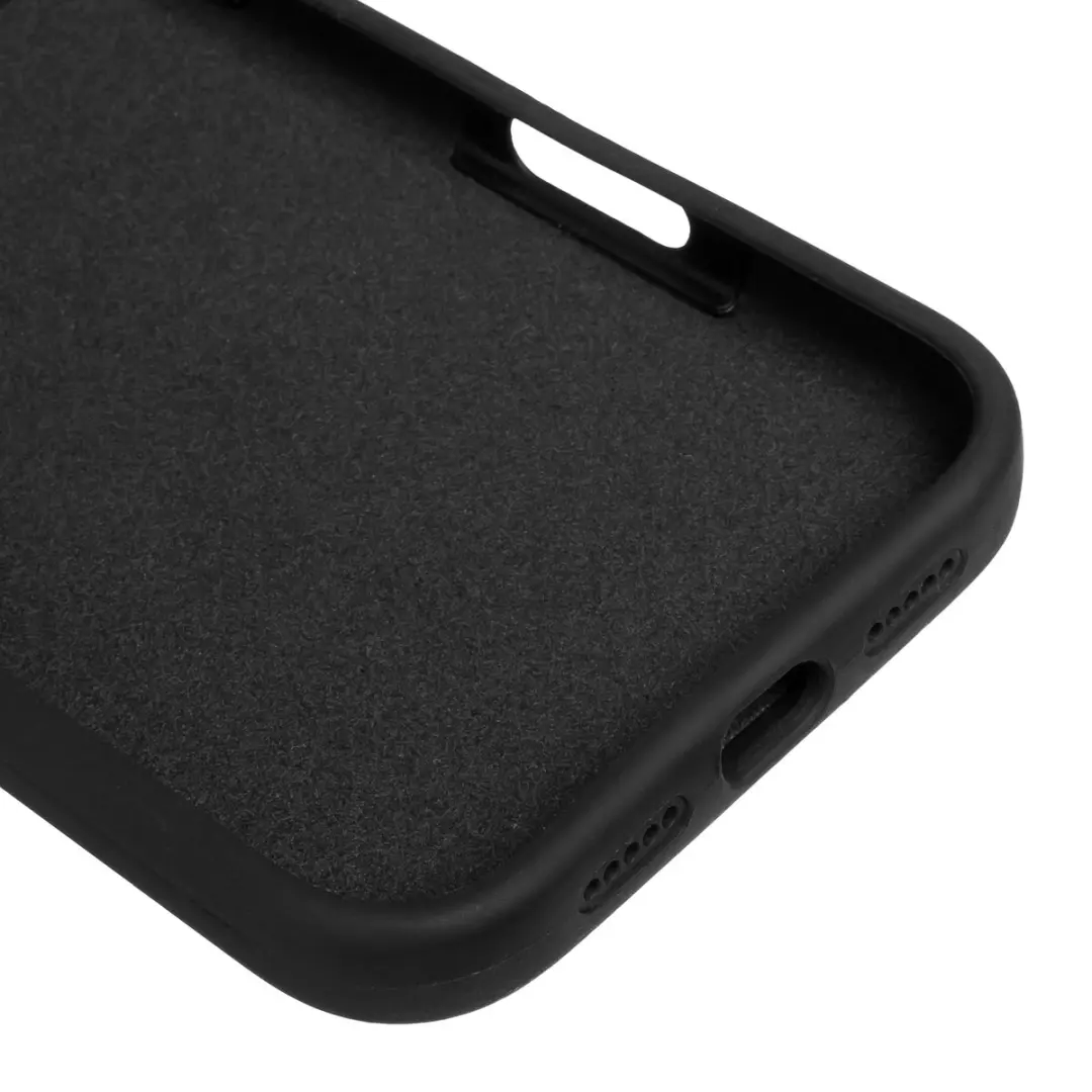 BMAX Siliconen Hoesje iPhone 17 Pro Max - Zwart