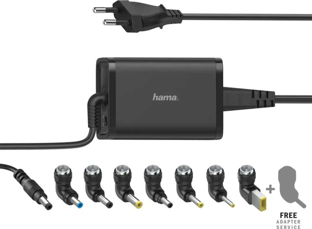 Hama Universele Notebook-netadapter 15-19V 45W - 8 Pasjes