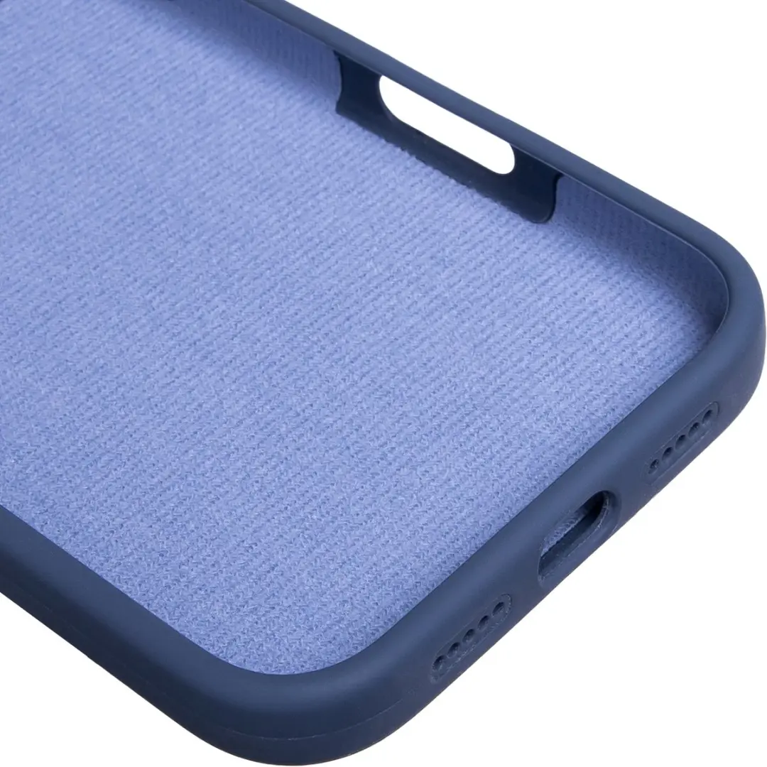 BMAX Siliconen Hoesje iPhone 17 Pro Max - Donkerblauw