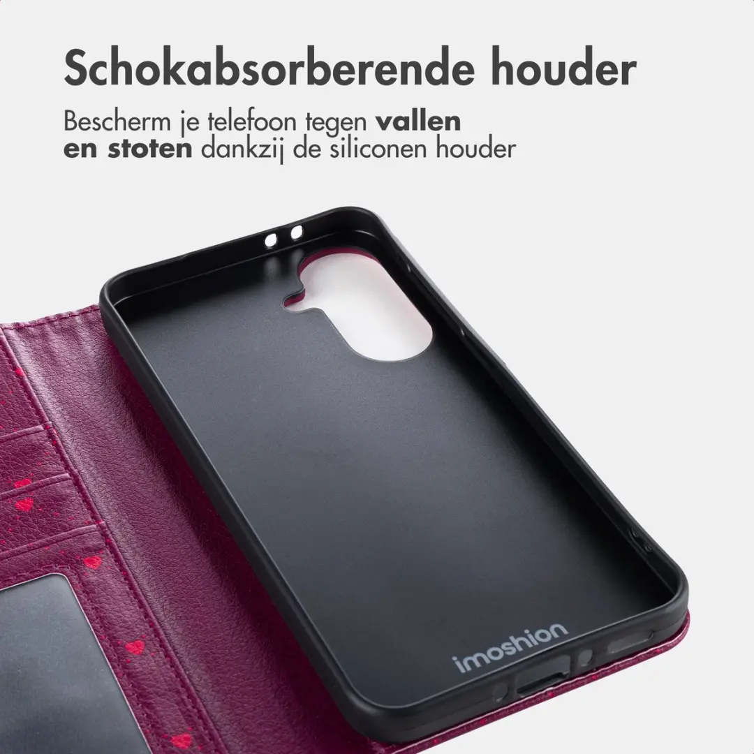 Imoshion Galaxy A37 Hoesje - 3 Pasjes - Rood