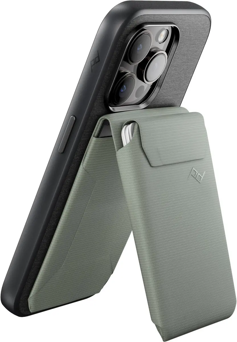Peak Design Mobile Wallet Stand Sage