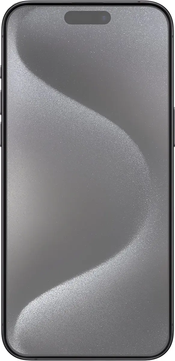 Just in Case iPhone 15 Pro Max Hoesje + Tempered Glas - Transparant