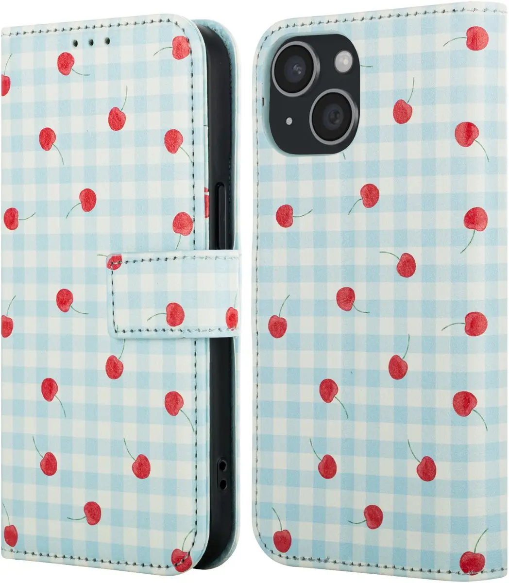 Imoshion iPhone 14 Hoesje Cherry Check
