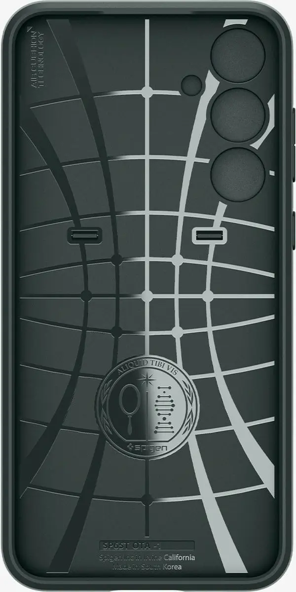 Spigen Optik Armor ACS07536 Hoesje - Samsung Galaxy A55 - Groen