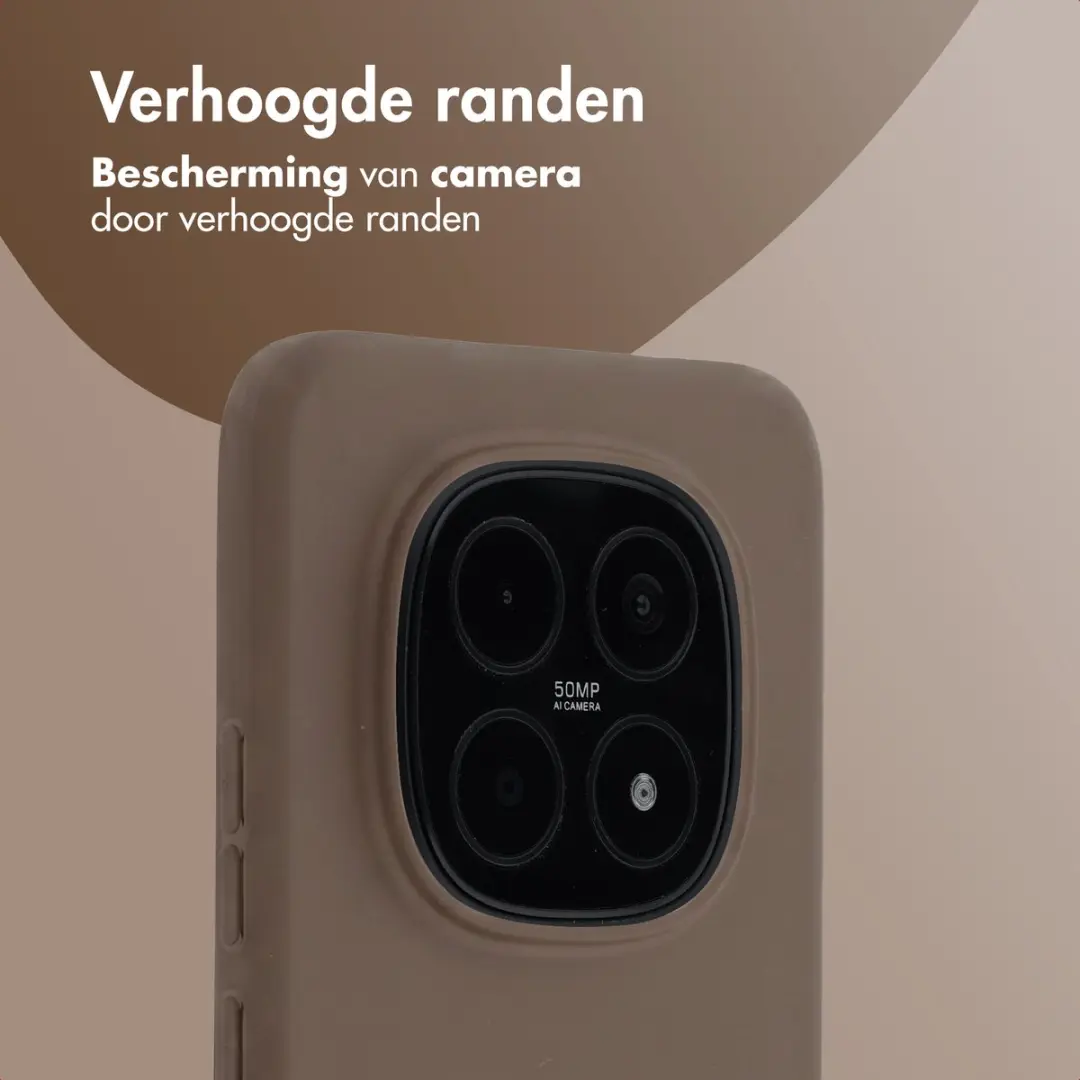Imoshion Hoesje Xiaomi Redmi Note 15 Pro Plus 5G - Bruin