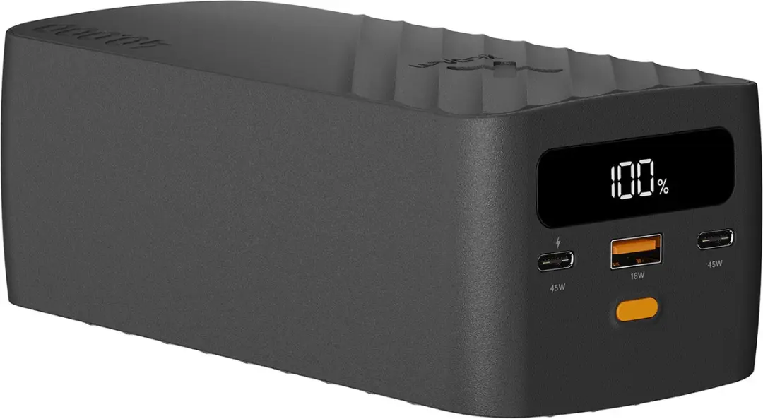 Xtorm Go2 Powerbank XG2401 40000mAh - 3x USB - 45W - Zwart - afbeelding 2 van 6
