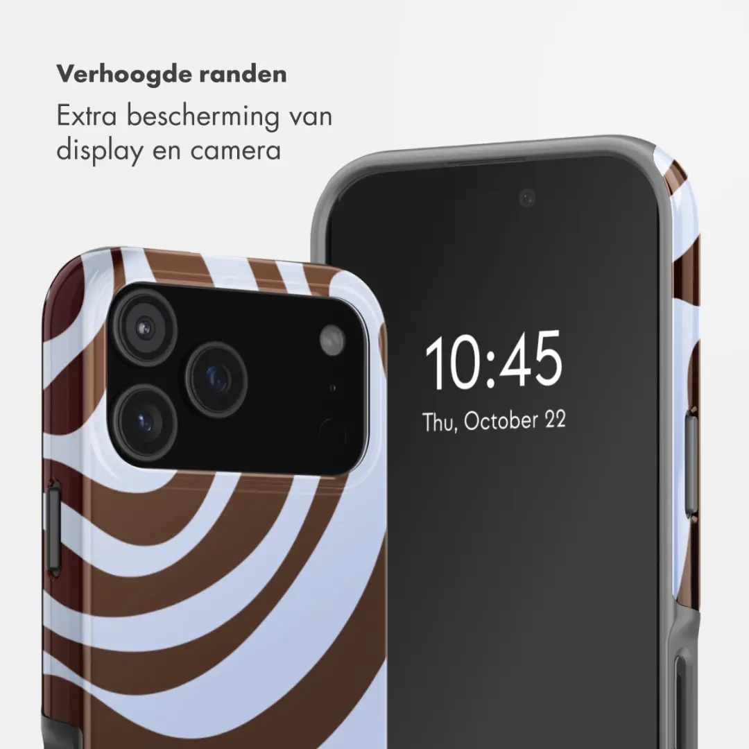 Selencia Hoesje iPhone 17 Pro Max Dream Swirl Chocolate