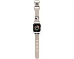 Hello Kitty Siliconen Hoofdband Apple Watch 38/40/41mm - Beige