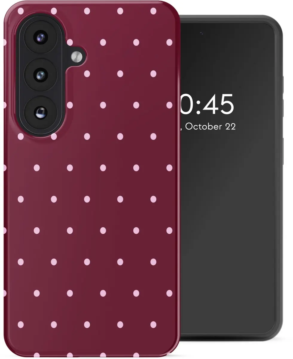 Selencia Hoesje Samsung Galaxy S26 - Donkerrood