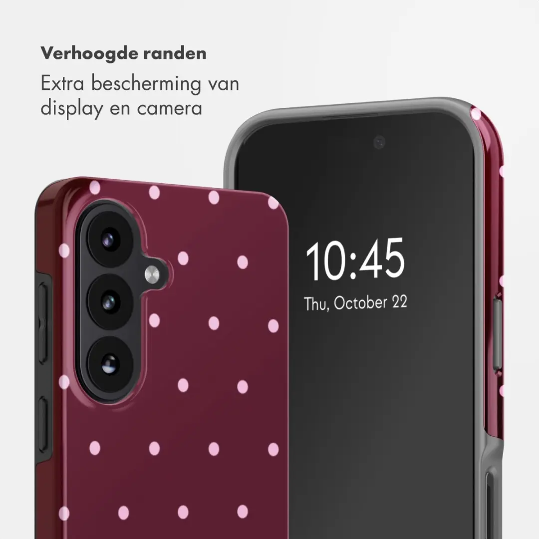 Selencia Hoesje Samsung Galaxy S26 - Donkerrood