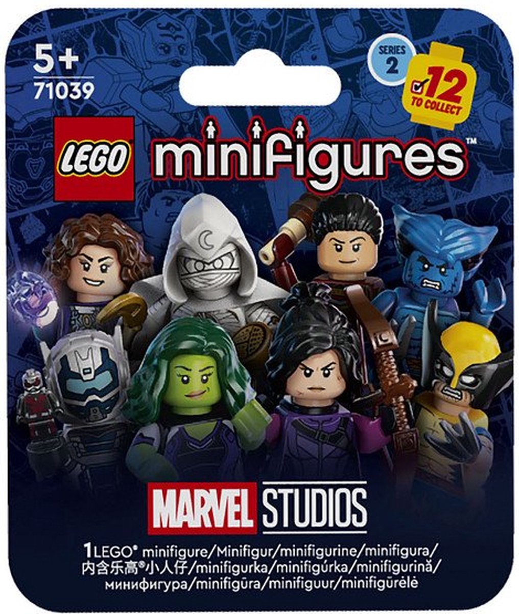 LEGO Minifiguren Marvel Serie 2 Set met 1 van de 12 Figuren - 71039