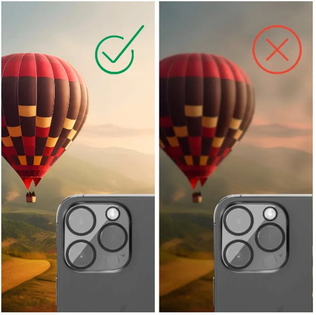 Hama Cam Protect iPhone 13 Camerabescherming - Transparant