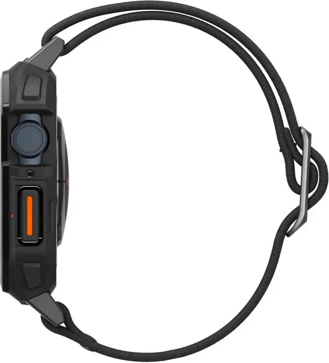 Spigen Lite Fit Pro Hoesje Apple Watch 44mm - Mat Zwart