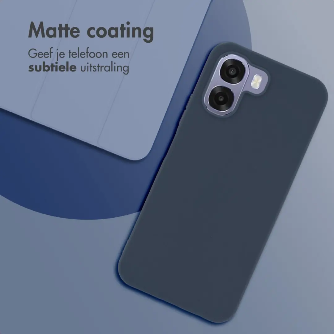 Imoshion Hoesje Oppo A6X 5G - Donkerblauw