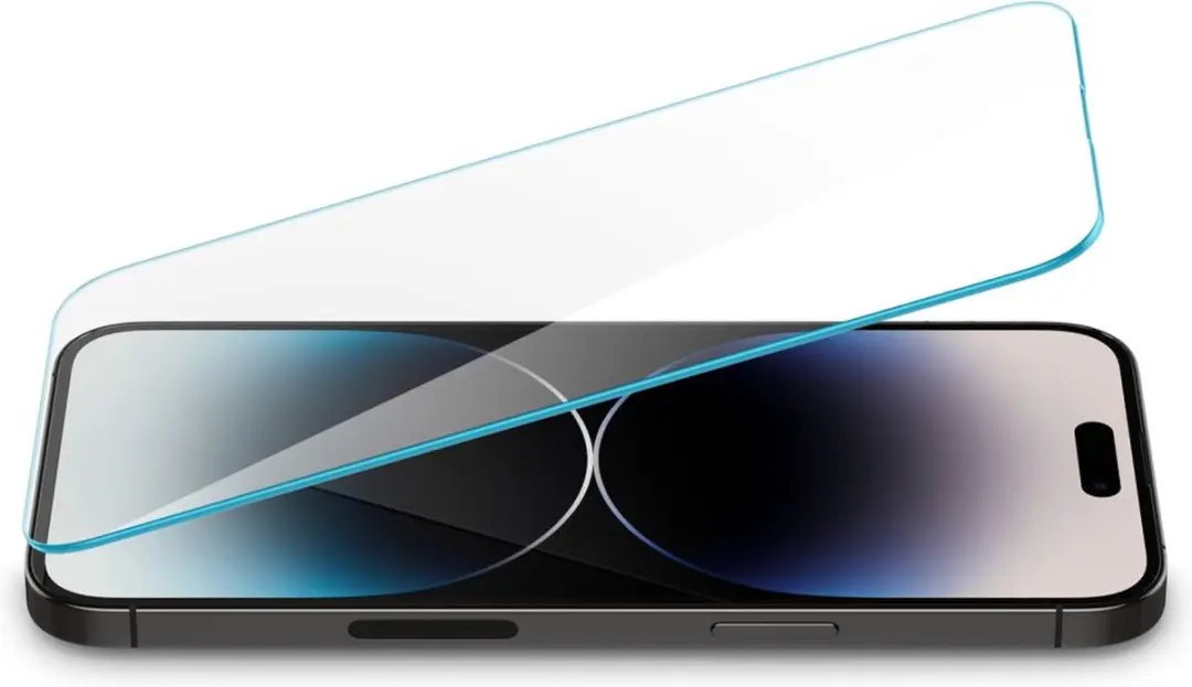 Spigen Apple iPhone 14 Pro Max Privacy Glass - Zwart - afbeelding 5 van 6