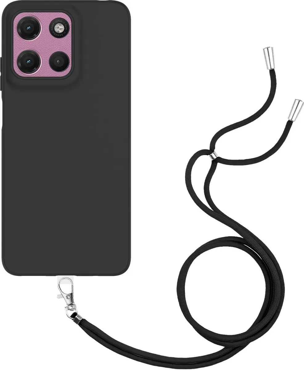 Just in Case Moto G17/G17 Power Hoesje met Koord