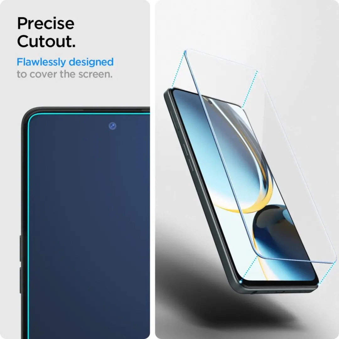 Spigen OnePlus Nord CE 3 Lite Glas.tR Screenprotector AGL06505 - 2 Stuks - afbeelding 3 van 6