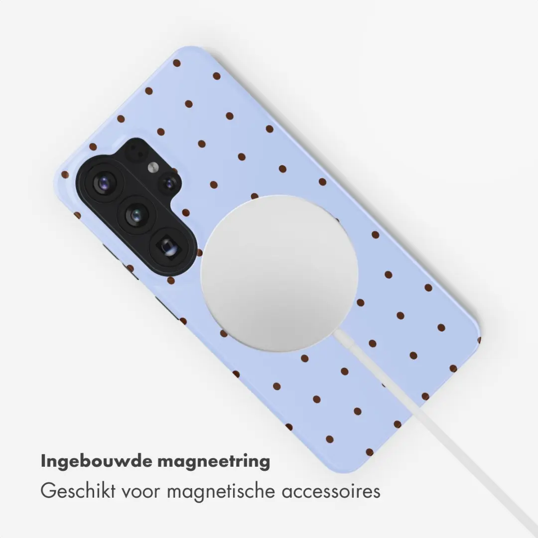 Selencia Hoesje Samsung Galaxy S26 Ultra - Lichtblauw MagSafe