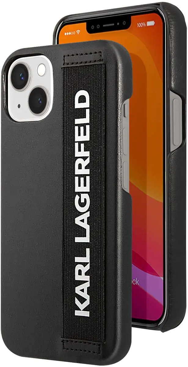 Karl Lagerfeld Hoesje iPhone 13 - Zwart - afbeelding 6 van 6