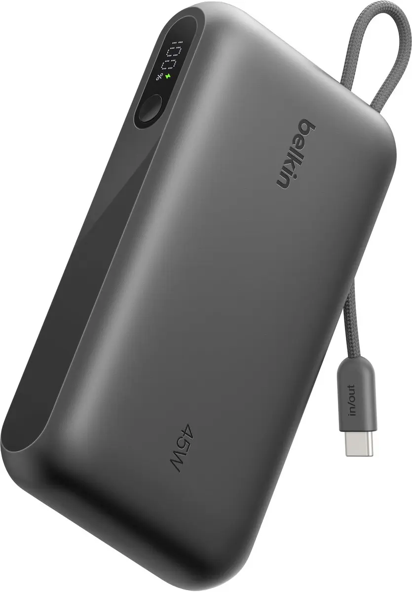 Belkin UltraCharge BPB030hqBK Powerbank 20.000mAh 45W - Zwart