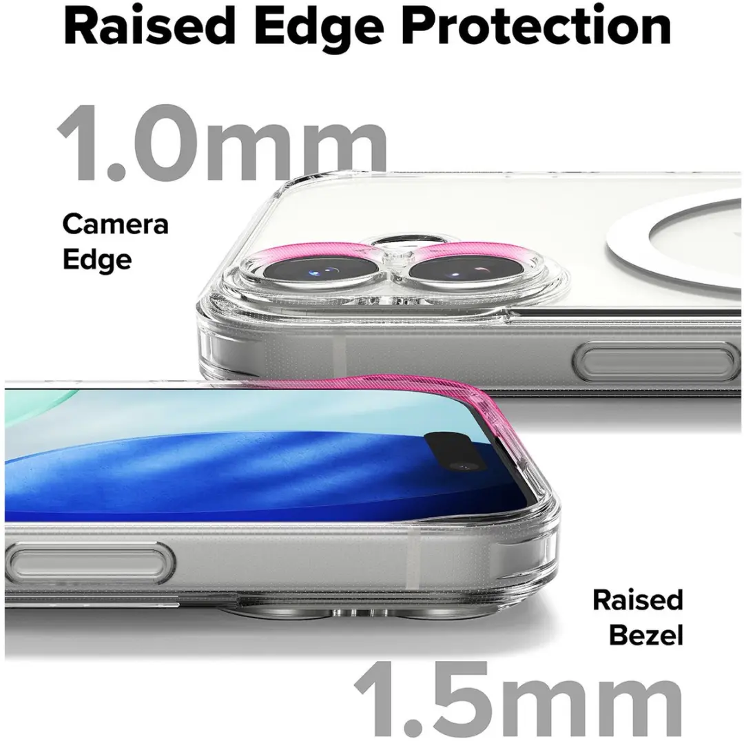 Ringke Fusion Magnetic Hoesje iPhone 17 - Transparant