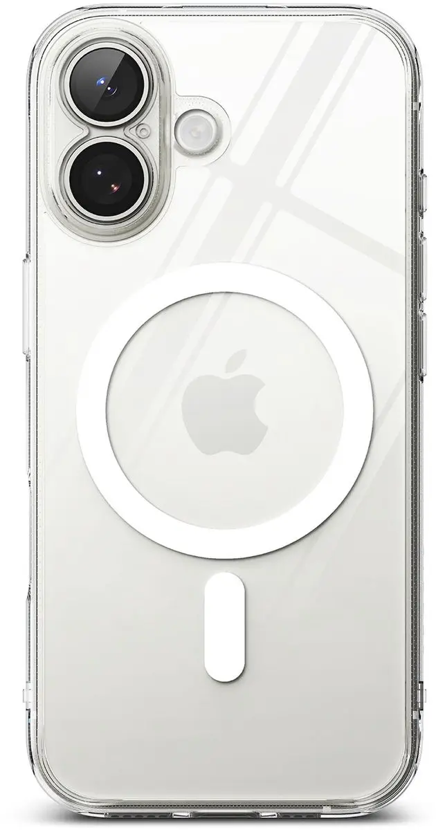 Ringke Fusion Magnetic Hoesje iPhone 17 - Transparant