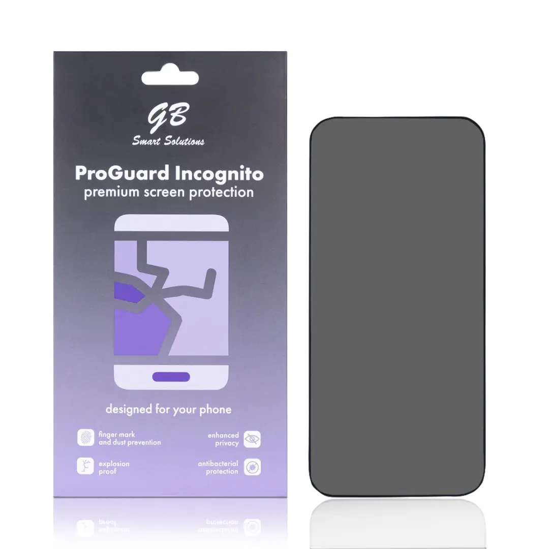 GB ProGuard Incognito Privacy Screenprotector iPhone 17 - 2 Stuks - afbeelding 5 van 6