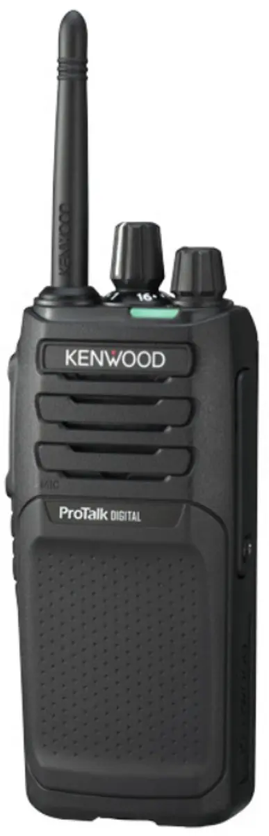 Kenwood TK-3701D Portofoons - 18 Stuks (3x6) - Zwart