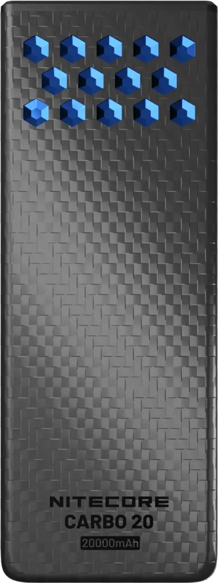 Nitecore CARBO 20 Powerbank 20000mAh - 65W - Blauw