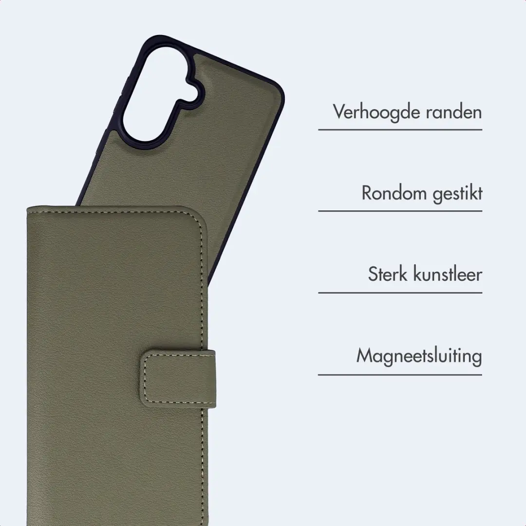Imoshion Hoesje Samsung Galaxy A37 5G - Groen - 2-in-1 Bookcase