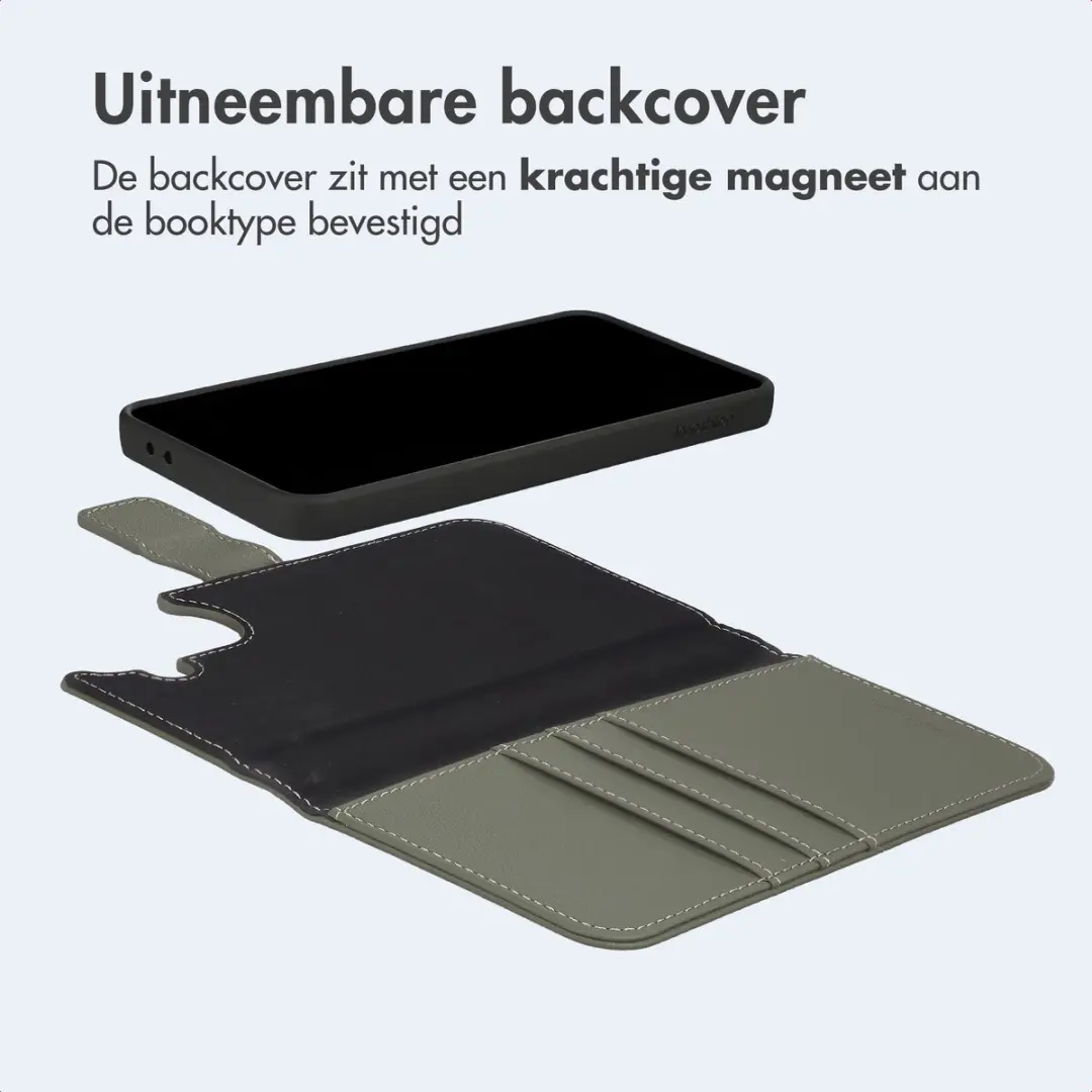 Imoshion Hoesje Samsung Galaxy A37 5G - Groen - 2-in-1 Bookcase