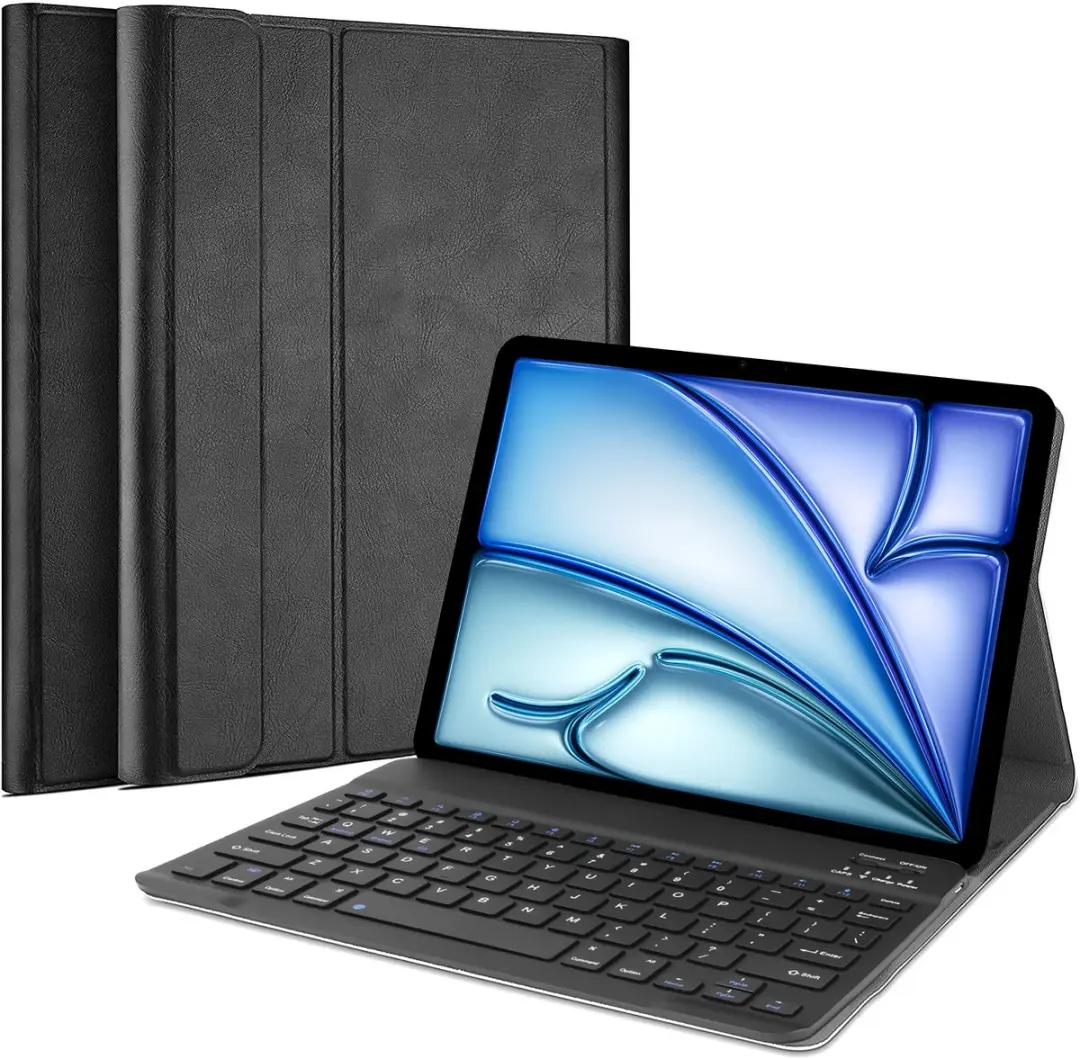 Just in Case iPad Air 11 Bluetooth Hoes met Toetsenbord