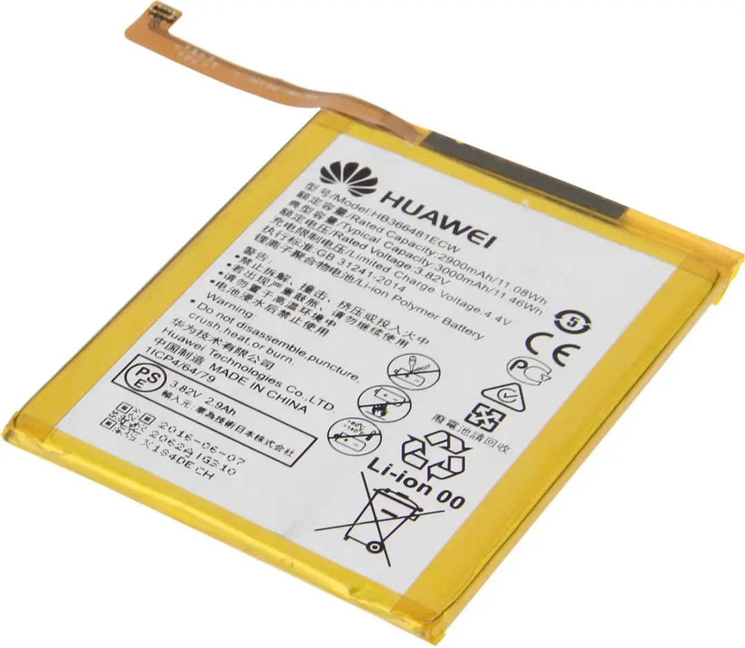 Huawei HB366481ECW Batterij - 2900mAh - Wit