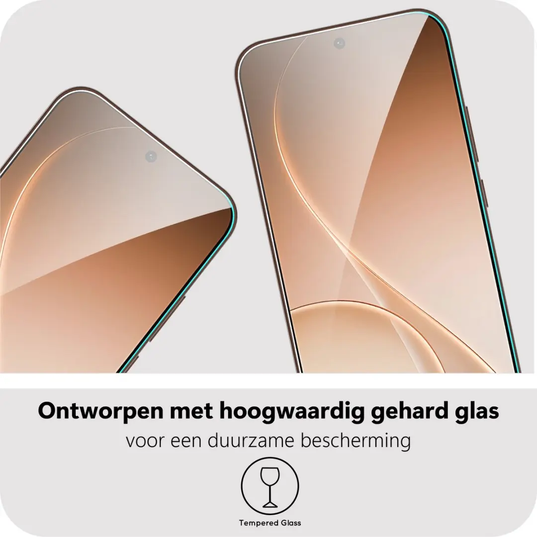 Just in Case Screenprotector Oppo Reno 15 Pro Max - Gehard Glas
