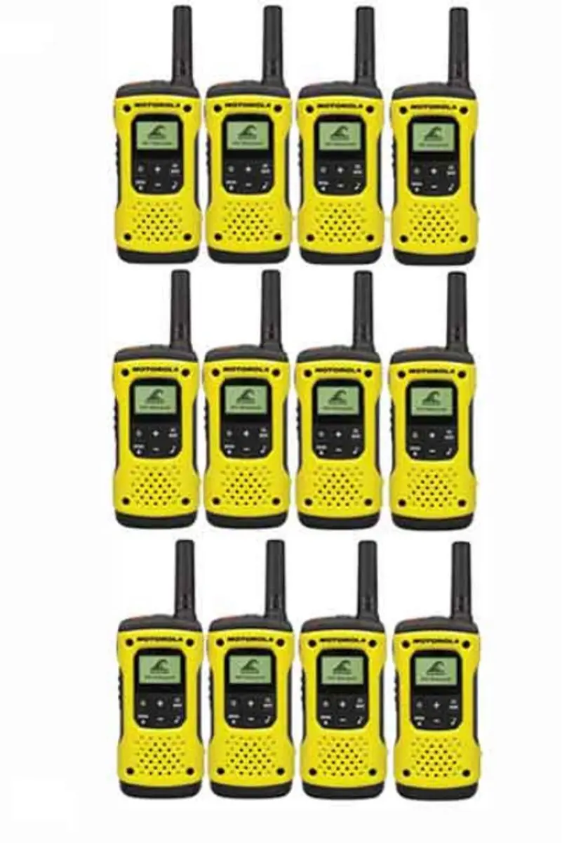 Motorola TLKR T92 H2O Portofoons - 12 Stuks - Geel