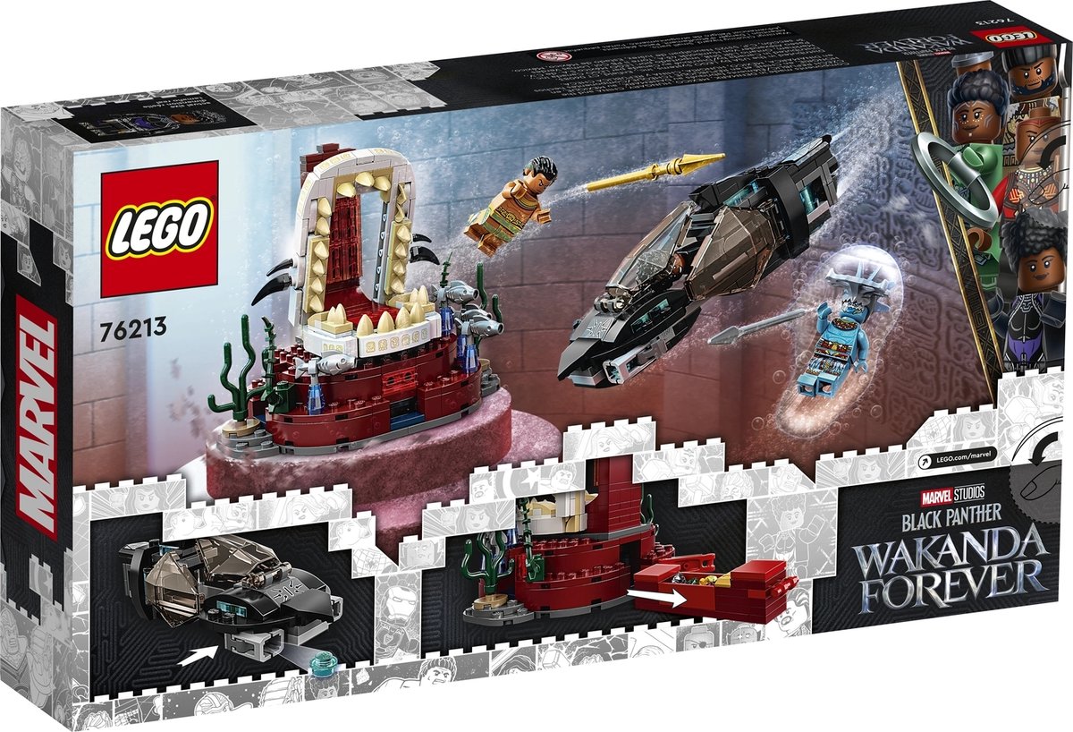 LEGO Marvel Avengers Koning Namor's Troonzaal - 76213