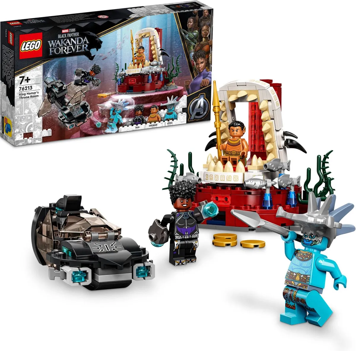 LEGO Marvel Avengers Koning Namor's Troonzaal 76213 - afbeelding 6 van 6